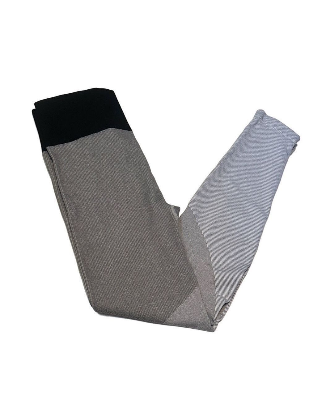 Aerie Gray Black Active Leggings Small